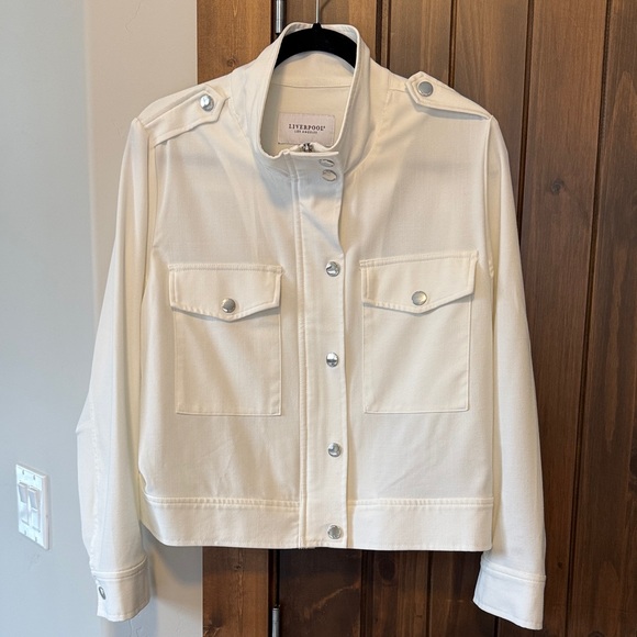 Liverpool Women's Porcelain Utility Jacket NWOT - Picture 3 of 9